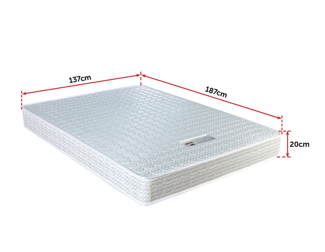 palermo double bed mattress review